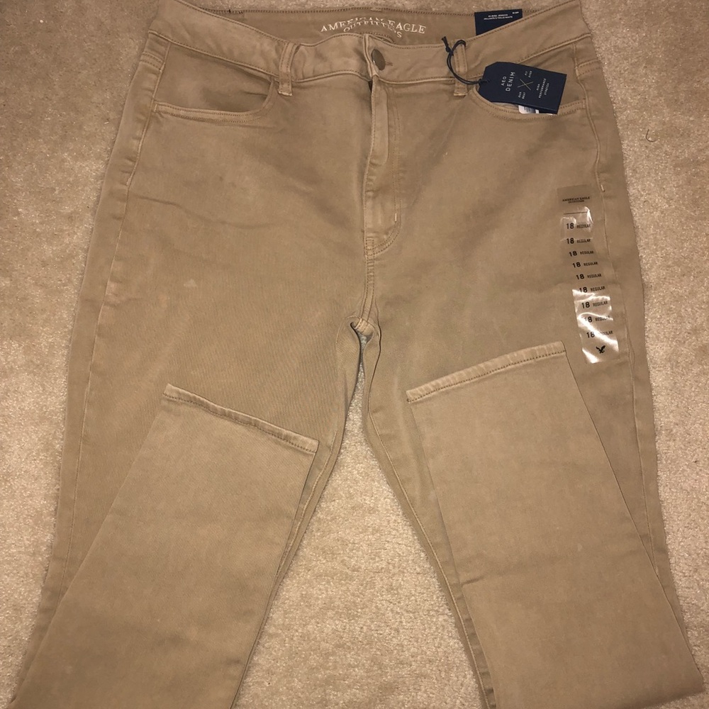 Khaki jegging